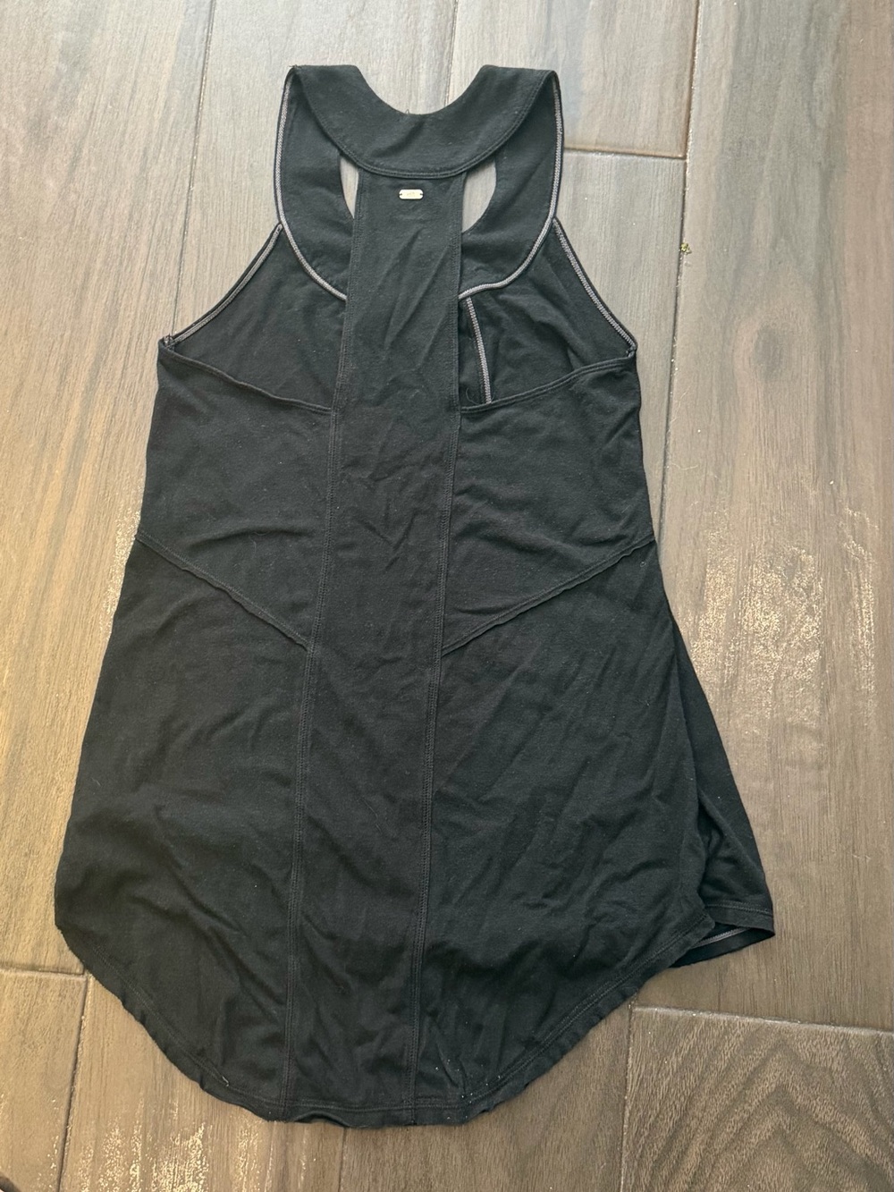 ALO Yoga Black Racerback Tank Top